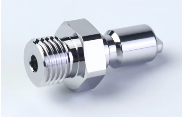 High-Precision CNC Chrome Plated Copper