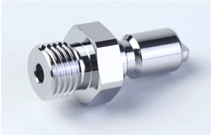 High-Precision CNC Chrome Plated Copper